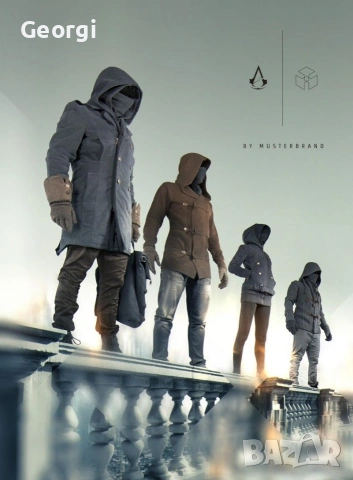 Assassins Creed Arno Dorian coat Musterbrand , снимка 10 - Палта - 54392076