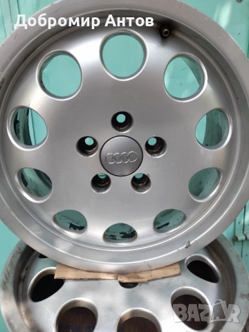 Оригинални Алуминиеви Джанти Audi/Ауди A4/А4 A6/А6 16" цола 5бр, снимка 3 - Гуми и джанти - 54740702