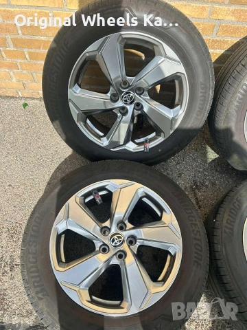 Оригинални джанти с гуми за Toyota Rav4 / Тойота Рав4 18" 5x114,3, снимка 4 - Гуми и джанти - 54973217
