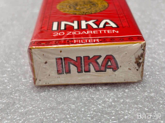Стари цигари INKA, пакет, запечатани, снимка 5 - Колекции - 55085681