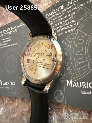 Продавам Maurice Lacroix Masterpiece Retrograde, снимка 8 - Мъжки - 54795060