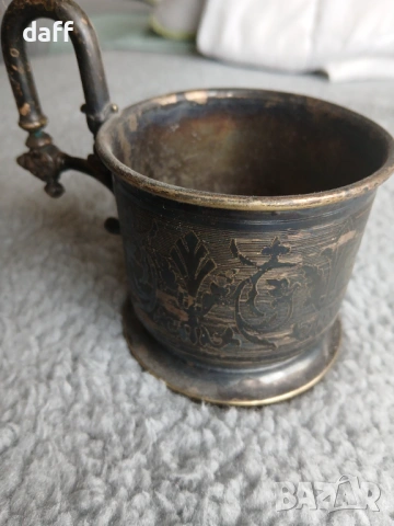 Подстаканчик, снимка 7 - Антикварни и старинни предмети - 54355754