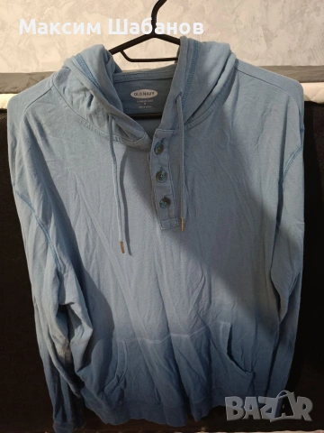 Лек суитшот с качулка Old Navy