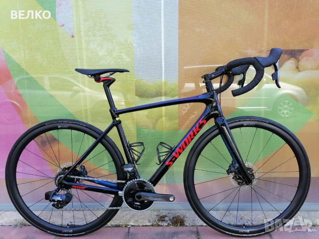 Шосеен велосипед Specialized S-Works Mclaren Edition - 28" * 2x12 Sram Force AXS * Carbon * 54 см *, снимка 2 - Велосипеди - 54450839