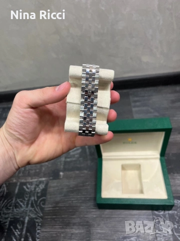 Продавам мъжки часовник Rolex Land-Dweller Ice Blue, снимка 5 - Мъжки - 54403530