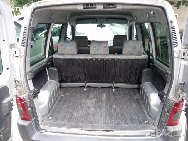 Peugeot Partner Ranch 1.9 D (Чист дизел) + КЛИМАТИК! Напълно обслужен, нов внос от Италия, снимка 9 - Автомобили и джипове - 54953550