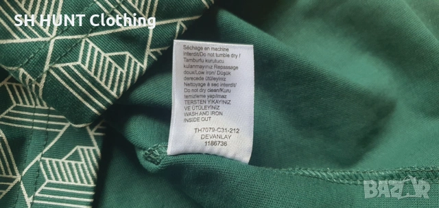 LACOSTE Monogram Print Short Sleeve Polo Shirt размер S / M / L / XL / XXL поло тениска, снимка 18 - Тениски - 54795742