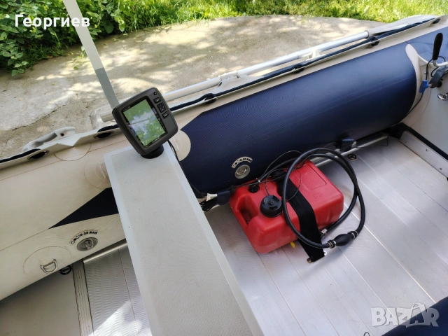 Надуваема лодка Honda Marine T30 с Извънбордов двигател Mercury F6M 6 к. с, снимка 9 - Екипировка - 54657360