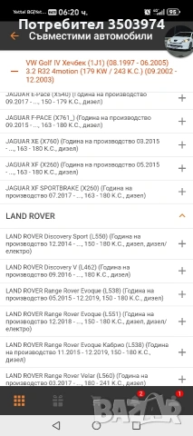 Турбо за Range Rover / Land Rover / Jaguar 2.0T , снимка 8 - Части - 54232560