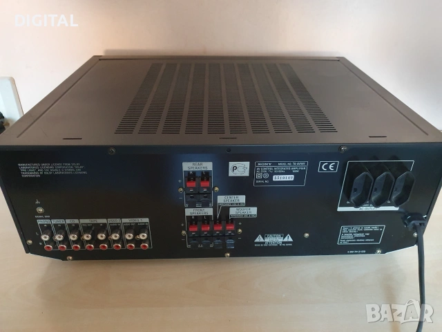Усилвател SONY TA-AV581, снимка 4 - Ресийвъри, усилватели, смесителни пултове - 54990454