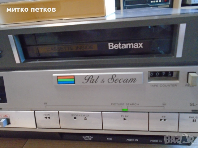 Betamax Sony sl-t6me, снимка 3 - Плейъри, домашно кино, прожектори - 54916013