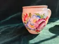 Ръчно изрисувана чешка керамика(Chodská keramika buclák) , снимка 4