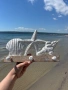 Закачалка за стена от дърво с морски декор , снимка 13