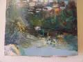 М. ИВАНОВ картина "Пейзаж от В. Търново" масло 1998 г, снимка 4