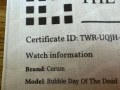 Corum Bubble Day Of The Death 47mm Limited Edition 88бр/Chronograph Titanium, снимка 11