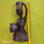 Фигурка, статуетка Африканско момиче. , снимка 7