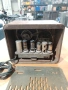 Ретро радиоприемник с дървен корпус и текстилна решетка на високоговорителя със заден капак, снимка 6