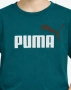 Puma Essentials+ детска тениска къс ръкав 100% памук червена 152 164 174, снимка 2
