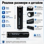 Акумулаторна батерия 18650 Li-ion 3.7V Rakieta 8800mAh презареждаща се за фенри прожектори лазери, снимка 7