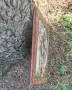 Ръчно изработена дървена картина с възрожденски пейзаж, снимка 3