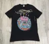 Y2K Ed Hardy Bulldog Tee Shirt М размер в отлично състояние, снимка 3