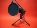 Sandberg Condenser USB Microphone 126-09 Кондензаторен Студиен Микрофон Стрийм Гейминг PC, снимка 3