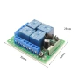 4-канален релеен модул с дистанционно управление 12V 433MHz – комплект с 2 дистанционни 10273, снимка 9