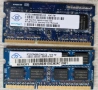 Nanya 2x2 gb DDR3 SODIMM laptop memory, снимка 1