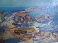 стара Картина художник Любо Иванов (1911–1974)  Любомир Иванов , снимка 2