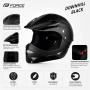 Кросова каска DOWNHILL Full Face, Матово черна, EN Сертификат, Размер S/M, снимка 2