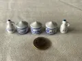 Колекционерски порцеланови миниатюри (кухненски съдове) – Комплект от 5 части, снимка 1