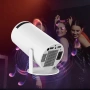 Преносим видео проектор Rukiplay HY300, 4k, Android, 3D холограмен екран, WiFi, Bluetooth, Google, снимка 4