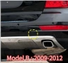 Капачка задна броня за кука теглич Mercedes ML W164 2009-2012 Фейслифт, снимка 7