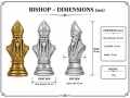 Ръчно оцветени фентъзи шахматни фигури – комплект 32 броя, снимка 9