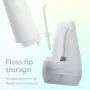 ORDO Hydro Sonic Water Flosser, безжичен, 3 настройки на налягането, бял | Пътен воден флосър, USB , снимка 5
