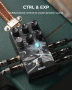 Klowra Everlast Delay – Стерео Delay педал за електрическа китара с 9 режима, Tap Tempo и RAMP функц, снимка 4
