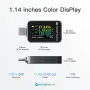 Power-Z C240 USB-C тестер 240W с цветен дисплей, PD 3.1, QC 5.0, USB Type-C, снимка 3