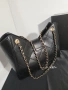 Chanel Hobo 25A Дамска Черна Чанта От Висококачествена Телешка Кожа Код Brand Luxury Fashion33, снимка 5