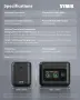 SYMIK Двойно зарядно 27W PD за Insta360 X5 с LCD дисплей и калъф за батерии, снимка 10