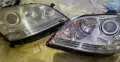 Стъкла Капаци Мерцедес ML W164 Mercedes 2005 - 2008 Комплект Стъкла Фарове Капаци, снимка 12