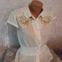 Бели,бродирани  памучни Ризи , снимка 4
