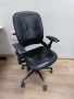 Steelcase leap v2 естествена кожа ергономичен офис стол, снимка 1