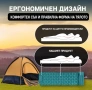 Самонадуваем къмпинг дюшек с вградена крачна помпа, снимка 2