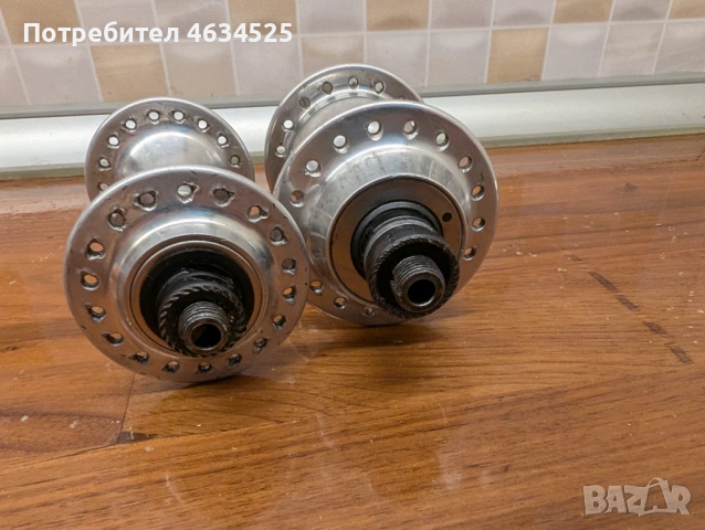 Ретро Главини Campagnolo 36 дупки, снимка 6 - Части за велосипеди - 54528150