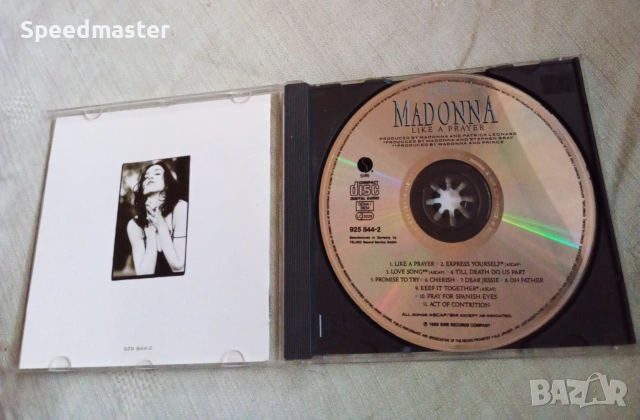 Madonna - Like A Prayer, снимка 2 - CD дискове - 55137380