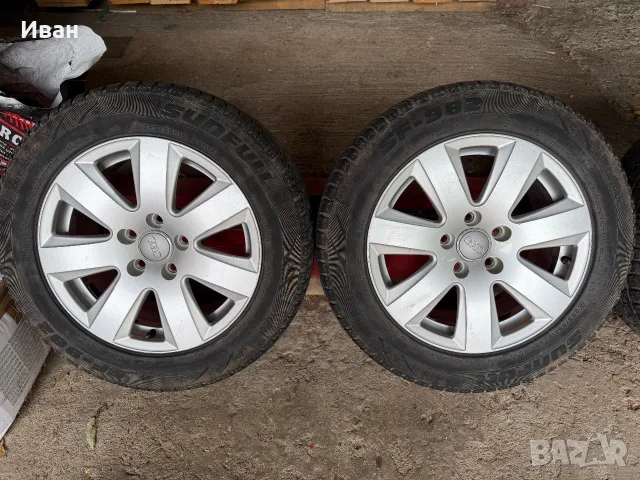 Гуми с джанти Audi 225/55/16