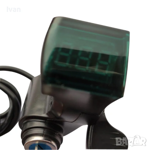 Универсален палец за газ, масур за скутер, електрическо колело с волтмер и контактен ключ, снимка 7 - Велосипеди - 53985728