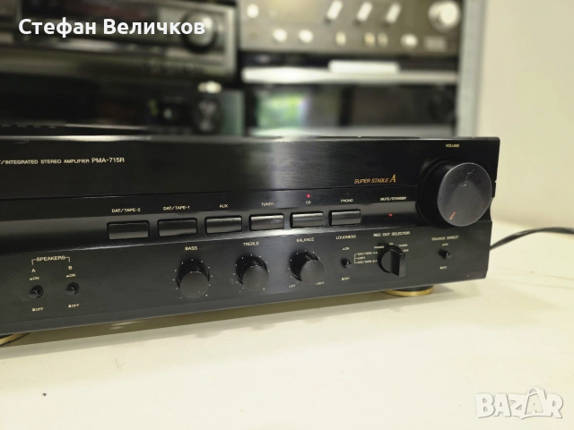 👑 Класически Японски Мускул! Denon PMA-715R – Забранен звук от златната ера, снимка 5 - Ресийвъри, усилватели, смесителни пултове - 55022376