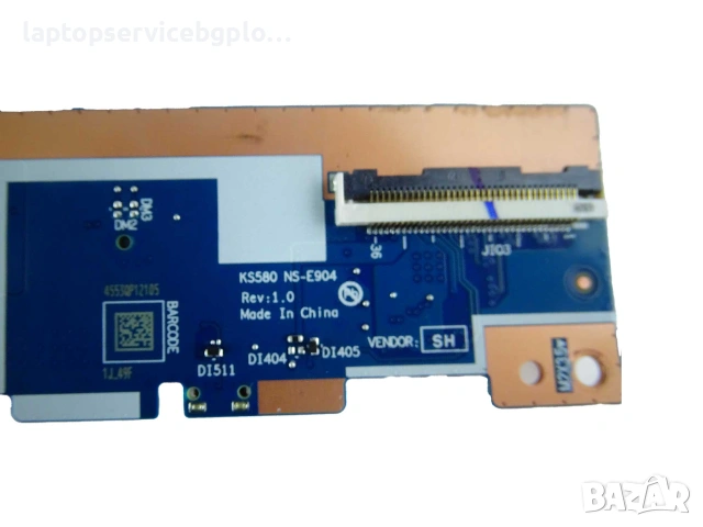 LENOVO IDEAPAD SLİM 3 15IAN8 Захранваща платка USB Card Reader платка KS580 NS-E904 REV:1.0, снимка 5 - Части за лаптопи - 55123970