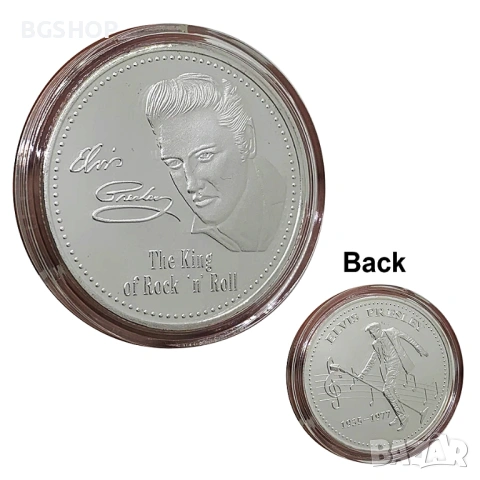 Монета Elvis Presley / Елвис Пресли - Silver